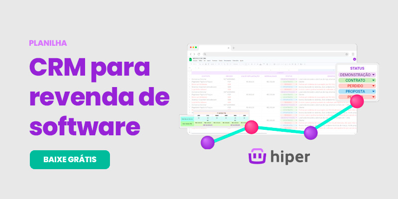 Planilha Gratuita - CRM para Revenda de Software